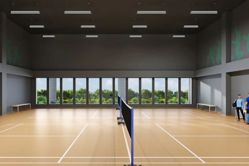 2 Indoor Badminton Courts